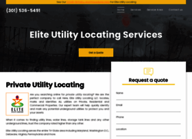 Eliteutilitylocating.com thumbnail