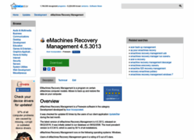 Emachines-recovery-management.updatestar.com thumbnail