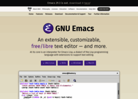 Emacs.org thumbnail
