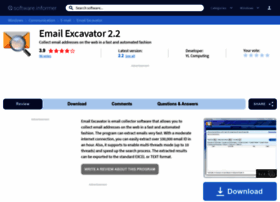 Email-excavator.software.informer.com thumbnail