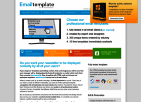 Email-newsletter-template.com thumbnail