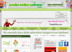 Embroideryshow.com thumbnail