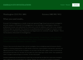 Emeraldcityinvestigations.com thumbnail