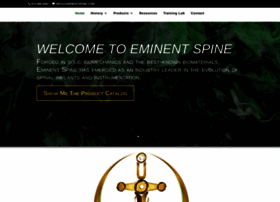 Eminentspine.com thumbnail