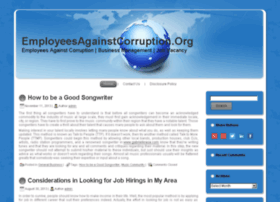 Employeesagainstcorruption.org thumbnail