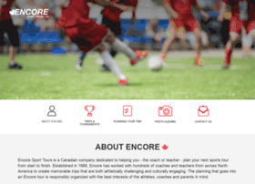 Encoresporttours.com thumbnail