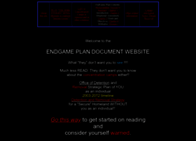 Endgameplan.info thumbnail