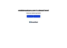 Endobreastcare.com thumbnail
