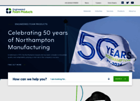Engineeredfoamproducts.com thumbnail