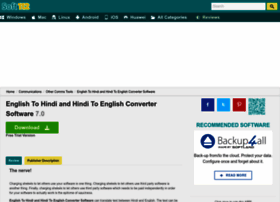 English-to-hindi-and-hindi-to-english-converter-software.soft112.com thumbnail
