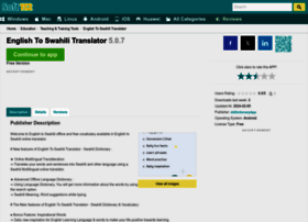 English-to-swahili-translator.soft112.com thumbnail