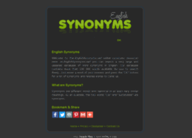 Englishsynonyms.net thumbnail