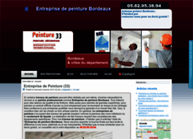 Entreprisedepeinturebordeaux.com thumbnail