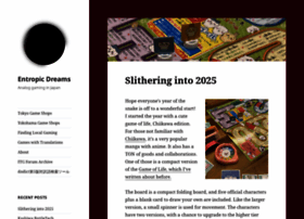 Entropicdreams.com thumbnail