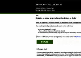 Environmental-licences.co.uk thumbnail