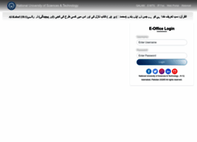 Eoffice.nust.edu.pk thumbnail