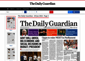 Epaper.thedailyguardian.com thumbnail