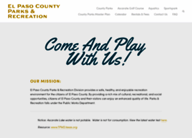 Epcountyparks.com thumbnail