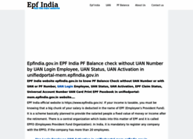 Epfindia.website thumbnail