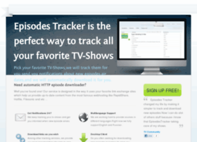 Episodes-tracker.com thumbnail