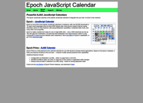 Epoch-calendar.com thumbnail