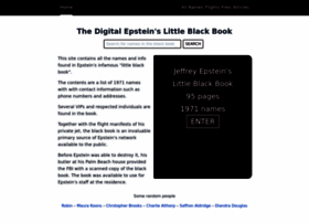 Epsteinsblackbook.com thumbnail