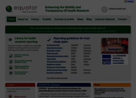 Equator-network.org thumbnail