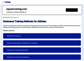 Equestraining.com thumbnail