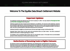 Equifaxbreachsettlement.com thumbnail