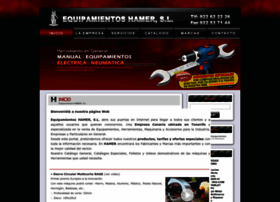Equipamientoshamer.com thumbnail
