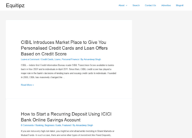 Equitipz.com thumbnail