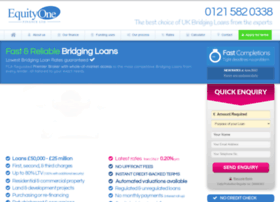 Equityone-bridgingloans.co.uk thumbnail
