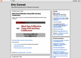 Ericconrad.com thumbnail