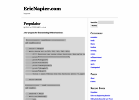Ericnapier.com thumbnail