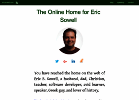 Ericsowell.com thumbnail