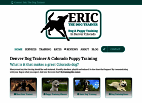 Ericthedogtrainer.com thumbnail
