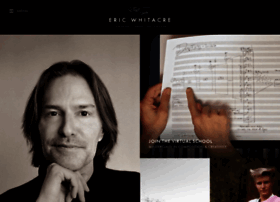 Ericwhitacre.com thumbnail