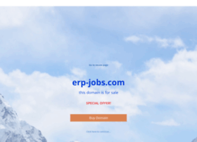Erp-jobs.com thumbnail