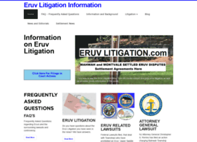 Eruvlitigation.com thumbnail