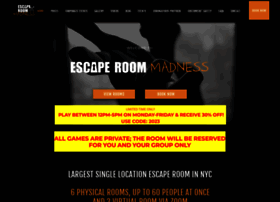 Escaperoommadness.com thumbnail