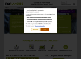 Esg-langues.fr thumbnail