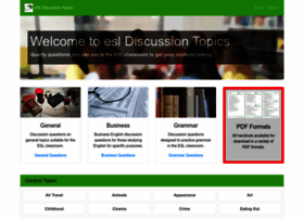Esldiscussiontopics.com thumbnail