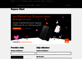 Espaceclient.orange.ci thumbnail