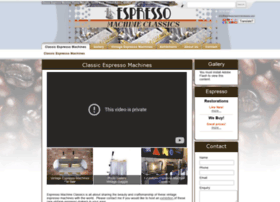 Espressomachineclassics.com thumbnail