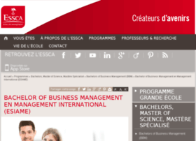 Essca.asso.fr thumbnail
