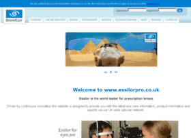Essilorpro.co.uk thumbnail