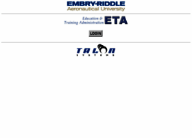 Eta.erau.edu thumbnail