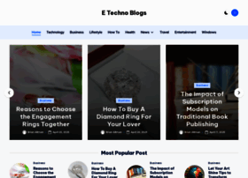 Etechnoblogs.com thumbnail