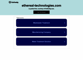 Ethereal-technologies.com thumbnail