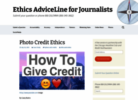 Ethicsadvicelineforjournalists.org thumbnail